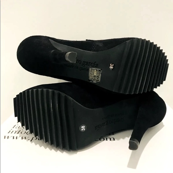 Pedro Garcia Cara Suede Ankle Boot 38 - Picture 8 of 10